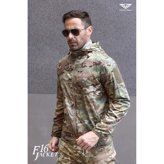 เสื้อแขนยาว และมี Hood ป้องกันแสงแดด รุ่น f-16 กันลมและละอองน้ำได้ดีด้วย สินค้าคุณภาพ น้ำหนักเบา สีมัลติแคม