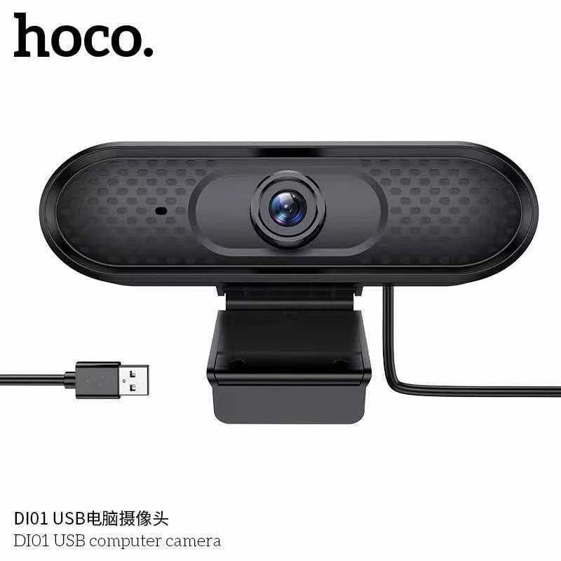 hoco-di01-web-camera-1080p-webcam-กล้องเว็บแคม-ความละเอียด-1080p