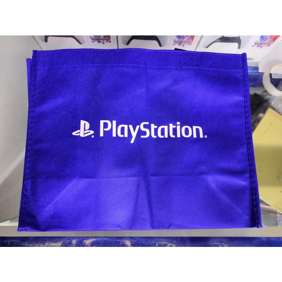 กระเป๋า-tote-bag-playstation-กระเป๋าแบบถัก