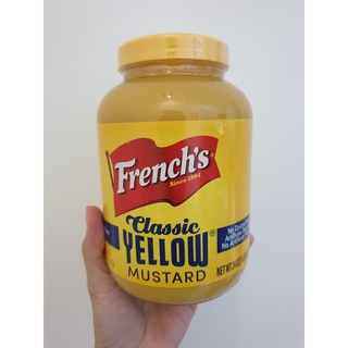 พร้อมส่ง !! Frenchs Classic Yellow Mustard ตราเฟร้นช์ ซอสมัสตาร์ด คลาสสิคขนาด  680 กรัม