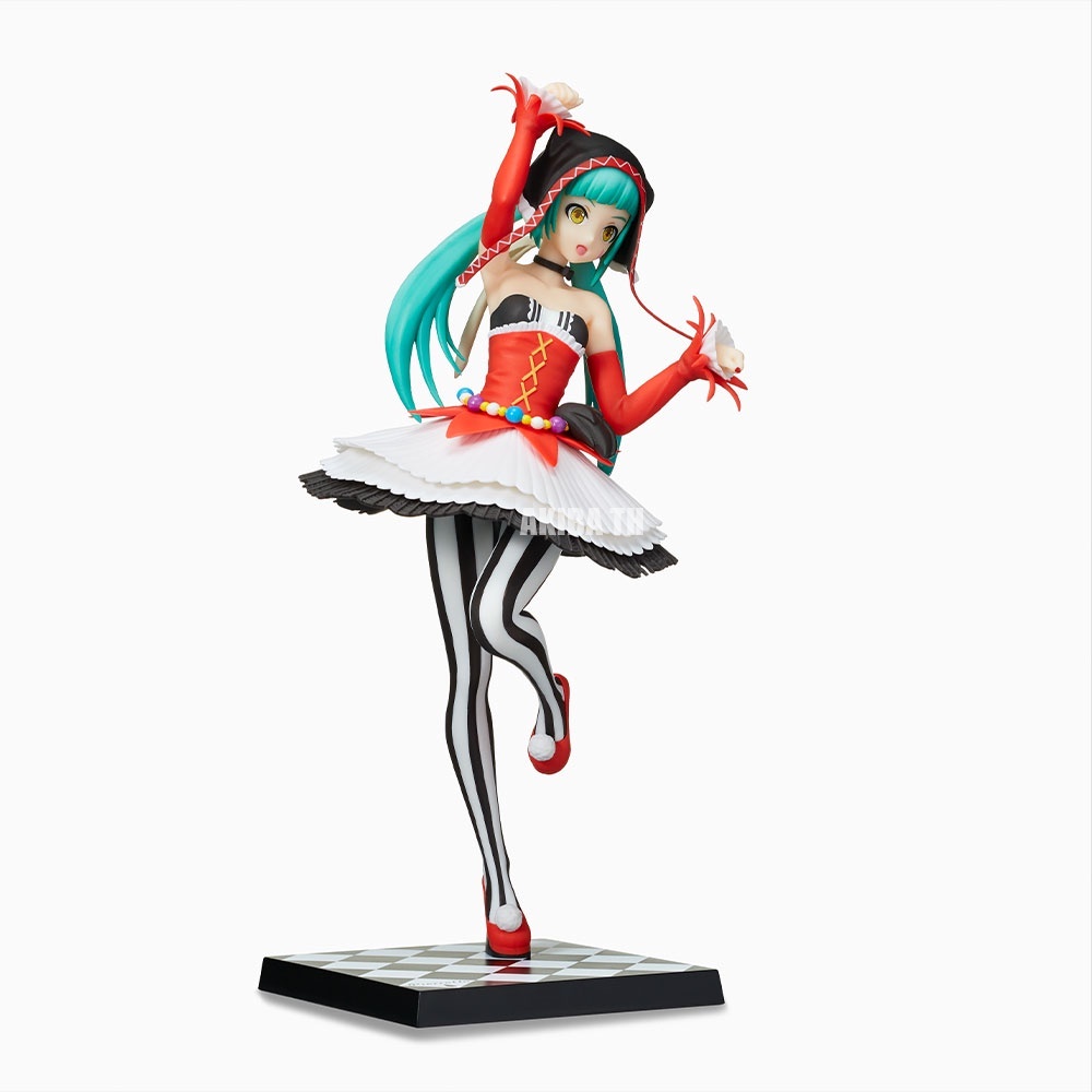 มือ1-ล็อตญี่ปุ่น-ของแท้-vocaloid-miku-hatsune-pierretta-super-premium-figure-ฮัตสึเนะ-มิกุ