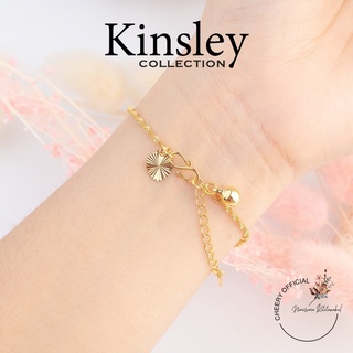 พร้อมส่ง!! สร้อยข้อมือทอง24K สร้อยข้อมืออิตาลี สร้อยข้อมือเกาหลี สร้อยสีทอง สร้อยข้อมือ XUPING ลายเยอะ ใส่อาบนำ้ได้