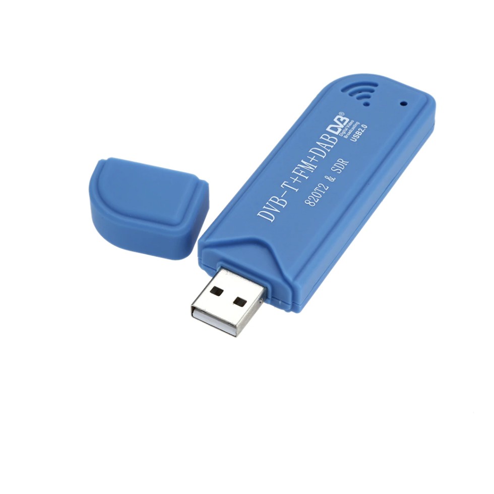 Andoer Mini Portable Numérique USB 2.0 TV Stick DVB-T + DAB + FM RTL2832U Support de Puce SDR Tuner Récepteur