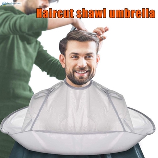 ✿BM✦ Hair Cutting Cape Umbrella Waterproof for Hairdressing Cloak Beard Shaving Haircut Accessories