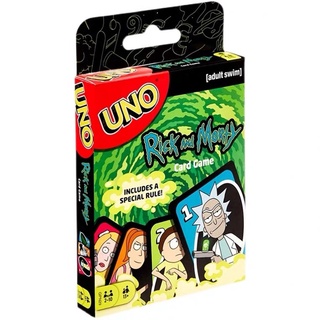 ภาพหน้าปกสินค้า🚚จัดส่งที่รวดเร็ว เกมกระดาน Rick and Morty UNO ของแท้ 112pcs เกมกระดาน Cartoon Uno จัดส่งจากประเทศไทย ที่เกี่ยวข้อง