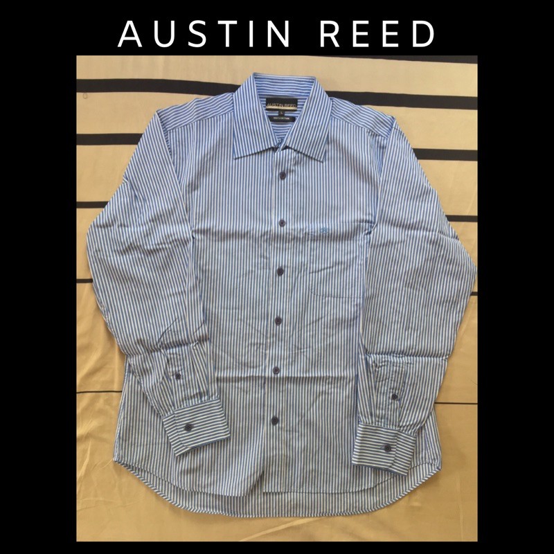 เสื้อเชิ้ตแขนยาว-ยี่ห้อ-austin-reed-ของแท้-100