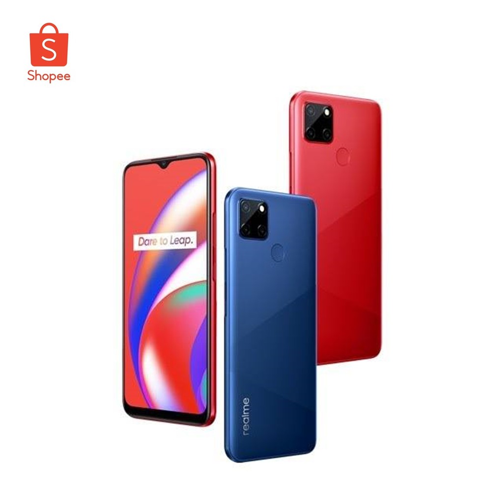 realme-c12-3-32gb-แบต5-000-จอ-6-5-เครื่องใหม่ประกันศูนย์1ปี