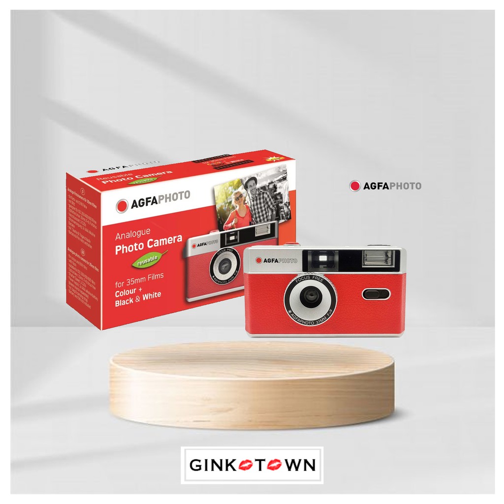 ภาพสินค้ารับเงินคืนอีก 130 กล้องฟิล์ม Agfa PHOTO Analogue 35mm (เปลี่ยนฟิล์มได้) จากร้าน ginkotown บน Shopee ภาพที่ 2