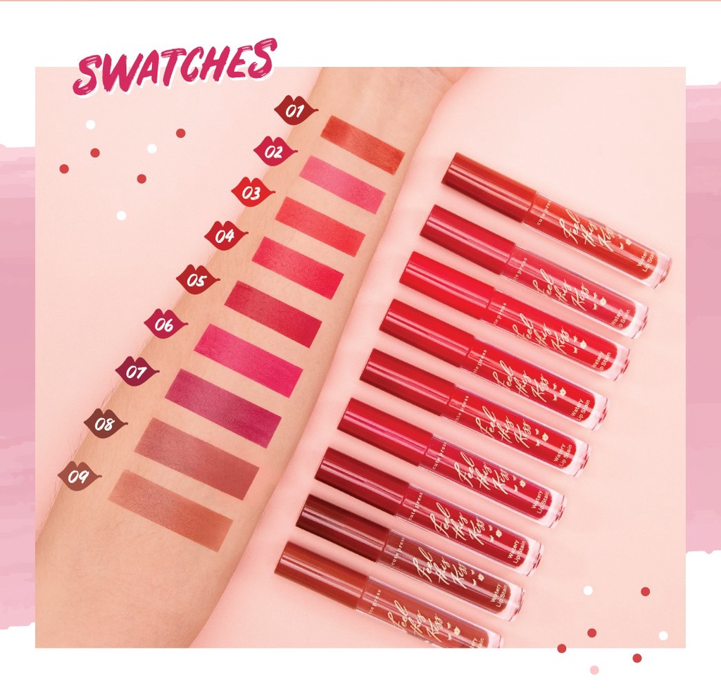 รายละเอียดเพิ่มเติมเกี่ยวกับ CUTE PRESS ลิปสเตน FEEL THIS KISS WATERY LIP STAIN