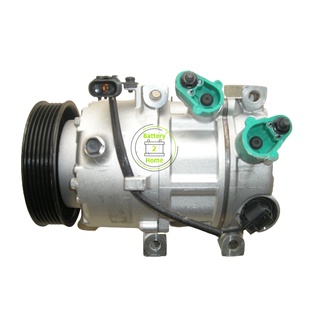 คอมแอร์ เฮร่า-ร้อยข้าง6PK-ไม่มีคอย(ใหม่12V) Compressor