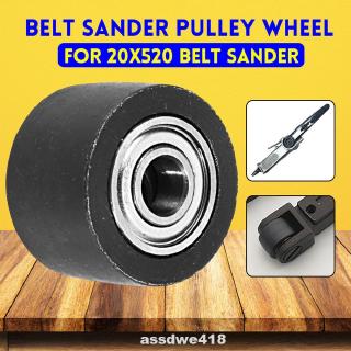20x520mm Polishing Power Tool Disc Easy Install Steel Durable Accessories Home Replacement Air Belt Sander Pulley Wheel