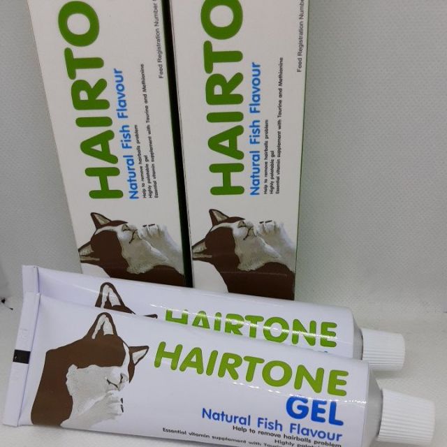 hairtone-gel-อาหารเสริมสิตามินและไขมันช่วยระบายสำหรับแมวท้องผูก-x-2-หลอด