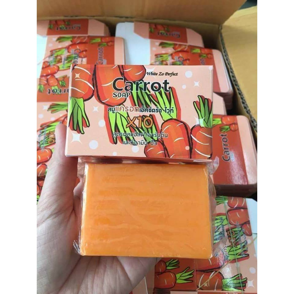 สบู่เบบี้แครอท-carrot-soap