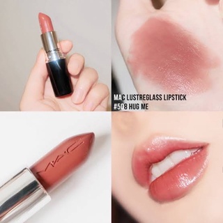 ส่งฟรี MAC Lustreglass Lipstick Rouge 3g ลิปสติก OCT01