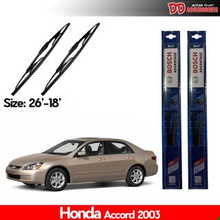 ใบปัดน้ำฝน ที่ปัดน้ำฝน ใบปัด BOSCH Honda Accord 2003 ของแท้ 100% !!!