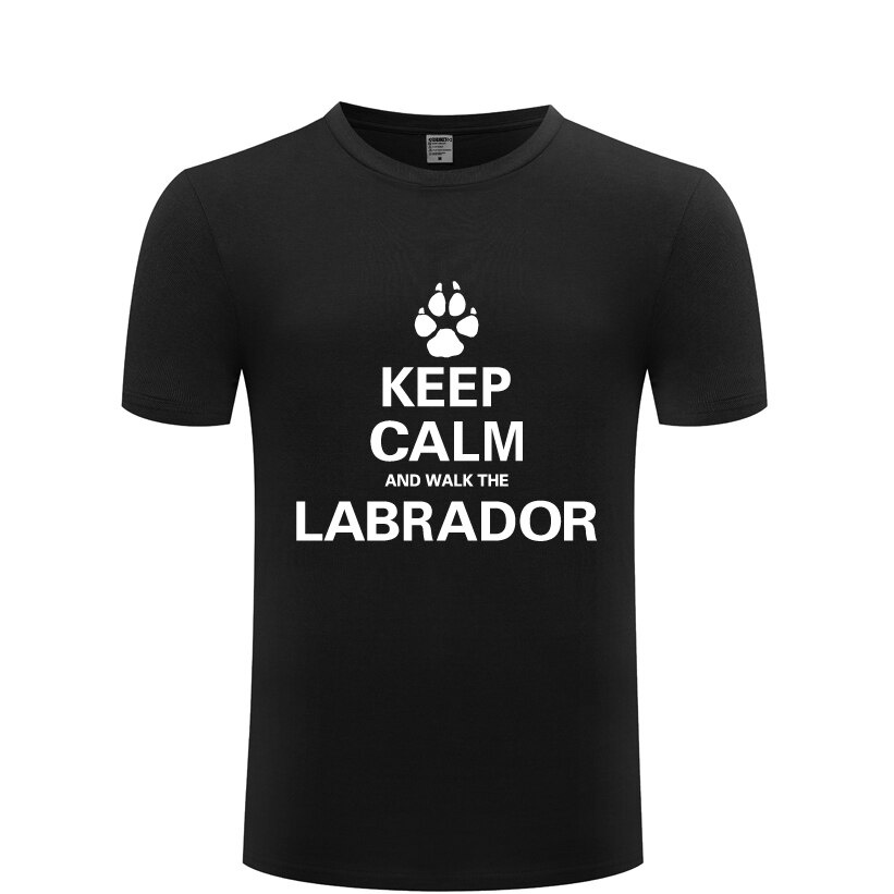 s-5xl-เสื้อยืดลําลอง-ผ้าฝ้าย-แขนสั้น-คอกลม-พิมพ์ลาย-keep-calm-and-walk-the-labrador-สําหรับผู้ชาย