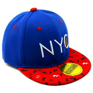 ราคาพิเศษ!!! หมวกแก๊ปเด็ก NYC หมี (สินค้าพร้อมส่ง)