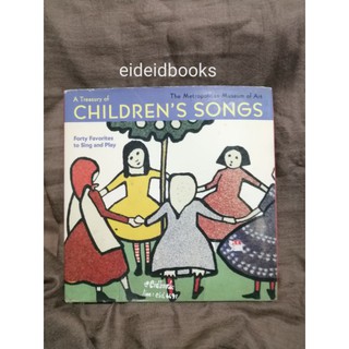 A Treasury Of Childrens Songs 🔶 สมุดเพลงเด็กพร้อมโน๊ต