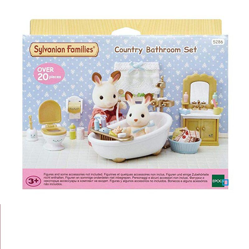 sylvanian-families-country-bathroom-set-ซิลวาเนียน-แฟมิลี่-ชุดห้องน้ำคันทรี่