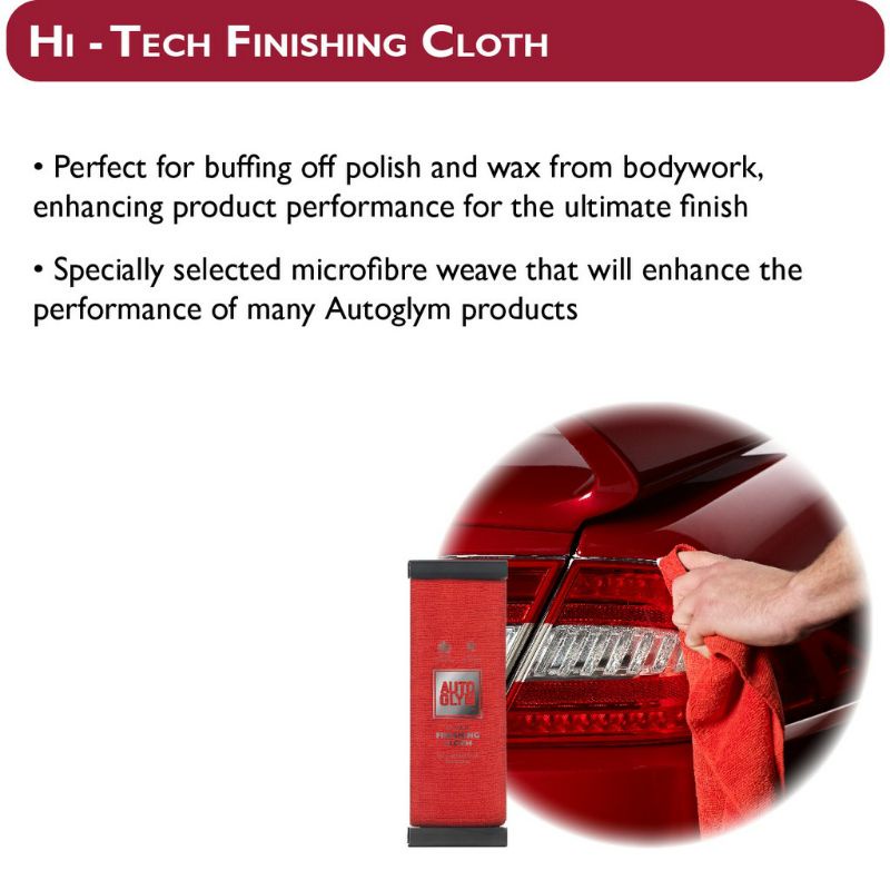 autoglym-hi-tech-finishing-cloth-ผ้าเช็ดรถทำความสะอาดภายนอก-40x40-cm-microfiber-ผ้าเช็ดรถ