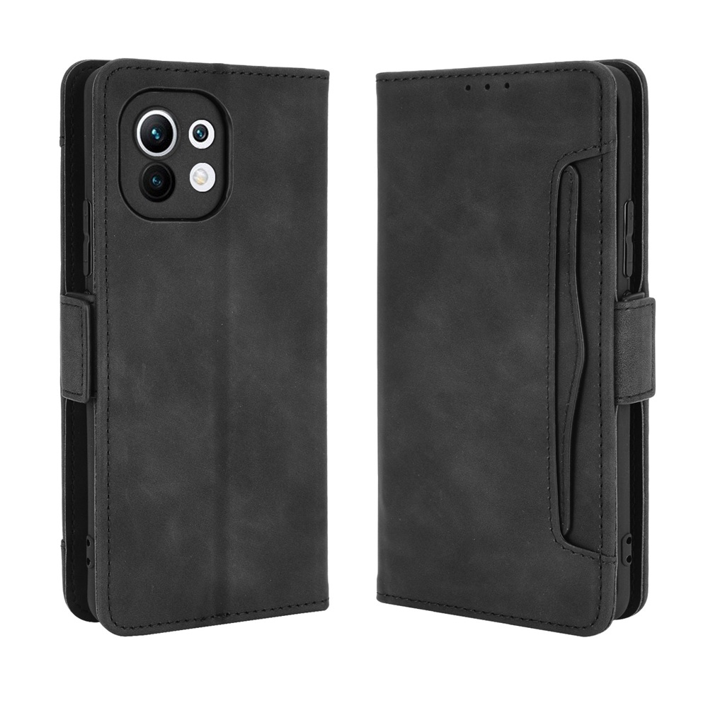 multi-card-slots-casing-xiaomi-mi-11-5g-wallet-case-xiomi-mi11-5g-pu-leather-magnetic-buckle-flip-cover