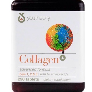 Youtheory™ Collagen Advanced Formula ขนาด 290 Tablets