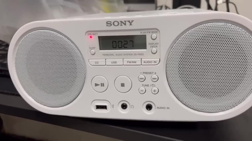 sony-cfd-s70-zs-ps50-เครื่องเล่นซีดีเทปคาสเซ็ต-am-fm-วิทยุ-all-in-one-แบบพกพา