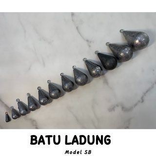 โมเดลหินตกปลา Batu Ladung SB ขนาด 1/8 - ขนาด 12