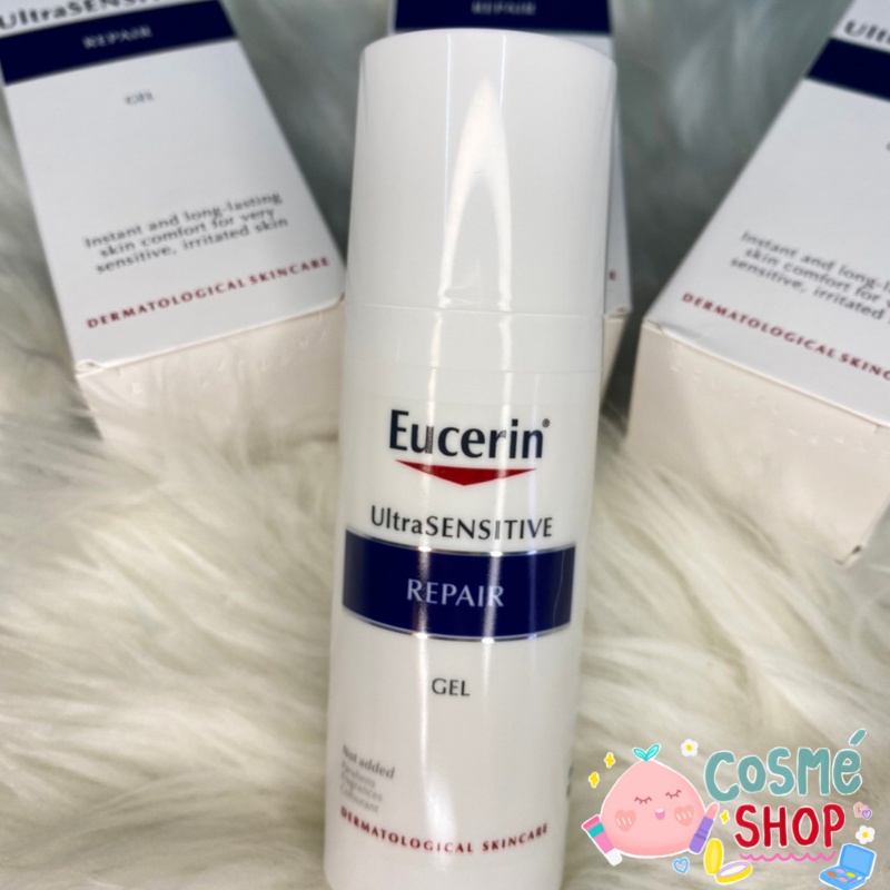 พร้อมส่ง-eucerin-ultrasensitive-repar-gel-50ml-exp-2025