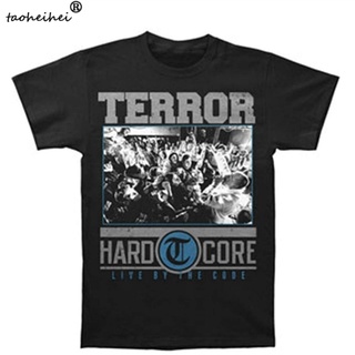 ใหม่ เสื้อยืดแฟชั่น พิมพ์ลาย Victory Records Terror Band core สําหรับผู้ชาย