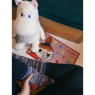 Moomin 💕 Little my rug พรมเช็ดเท้า ลายลิตเติ้ลมาย ลิขสิทธิ์แท้ 💯 นำเข้าจากเกาหลี🇰🇷