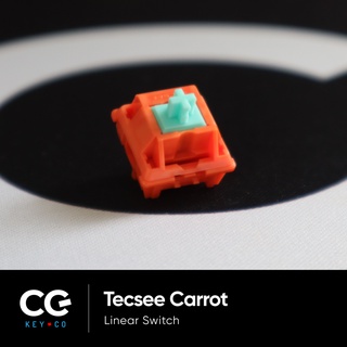 Tecsee Carrot Linear Switches สวิตช์คีย์บอร์ด สวิช คีบอร์ด หนึ่งจังหวะ