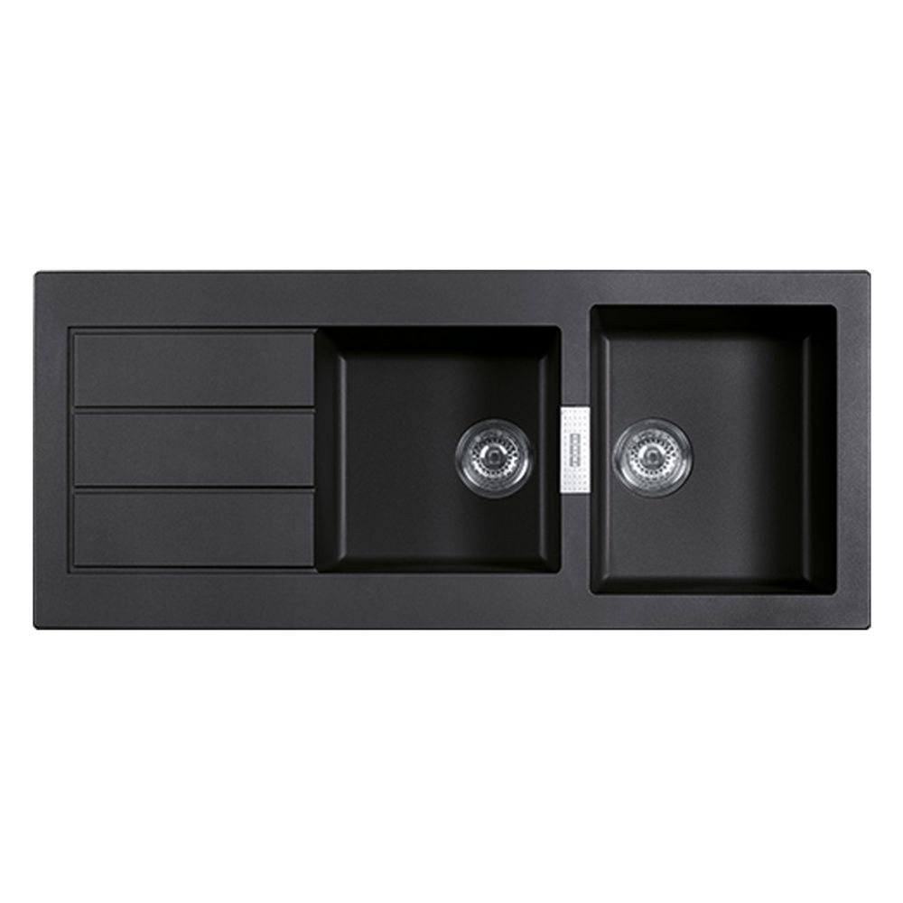 Embedded sink SINK BUILT 2 BOWL 1 DRAIN FRANKE SID621 Sink device ...