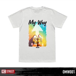 【🔥🔥】RED CHANNEL เสื้อยืด ON MY WAY (OMW - 100% COTTON)