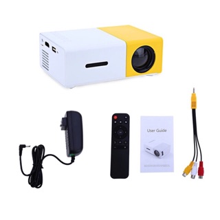 เช็ครีวิวสินค้าYG300 โปรเจคเตอร์ Newest Mini LED Projector Home Theater Beamer