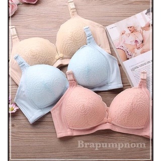 จัดส่งทันที🎀 Nursing bra ถอดสายได้​ เสื้อในปั้นม/ให้นม