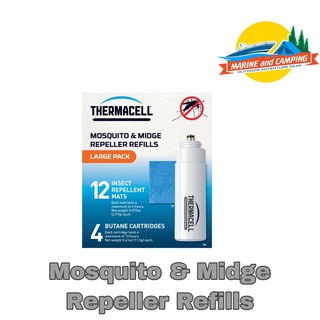 ภาพขนาดย่อของภาพหน้าปกสินค้าแผ่น Refill พร้อมเเก๊ส สำหรับเครื่องไล่ยุง Thermacell รุ่น MR300 จากร้าน eternitymarine บน Shopee
