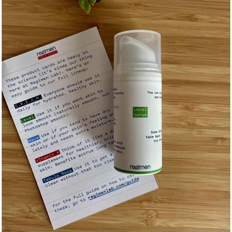 [พร้อมส่ง] Regimen Lab Level Serum (30ml) Shopee Thailand