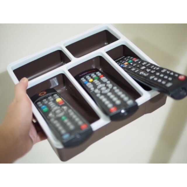 (Used as New) DAISO Plastic Case กล่องจัดระเบียบอเนกประสงค์ ใส่Remote