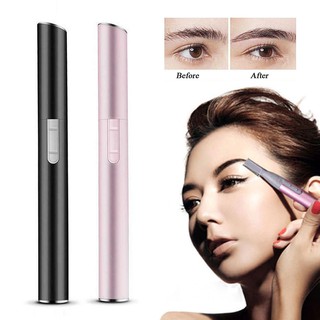 ที่กันคิ้ว ที่กันคิ้วไฟฟ้า เครื่องกันคิ้ว แต่งคิ้ว มีดโกนหนวด ที่กำจัดขน Electric Eyebrow  aliziishop