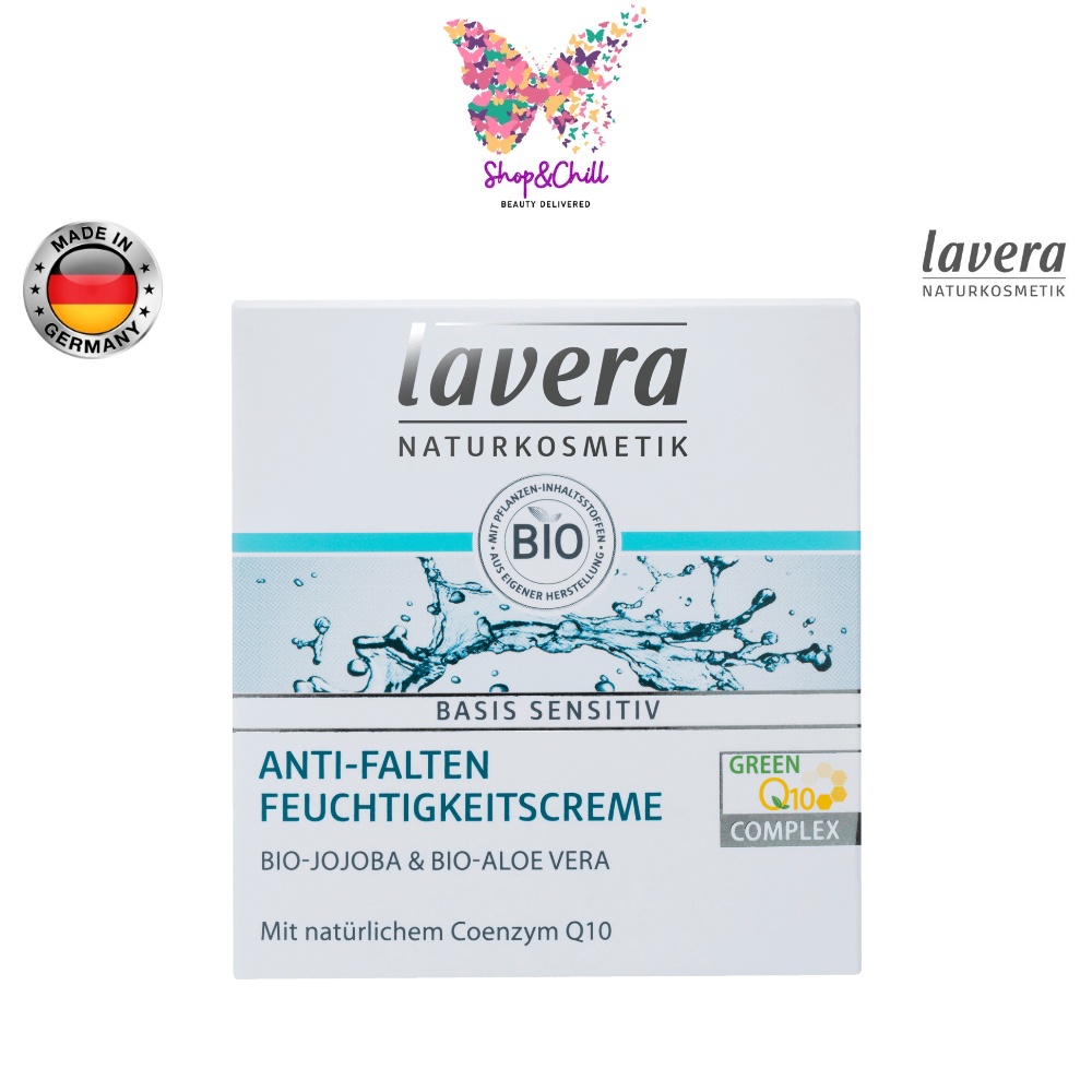 ภาพสินค้าครีมบำรุงผิว รดริ้วรอย Lavera Q10 Sensitive Anti-Wrinkle Moisturizing Cream 50 ml จากร้าน shopandchill บน Shopee ภาพที่ 3