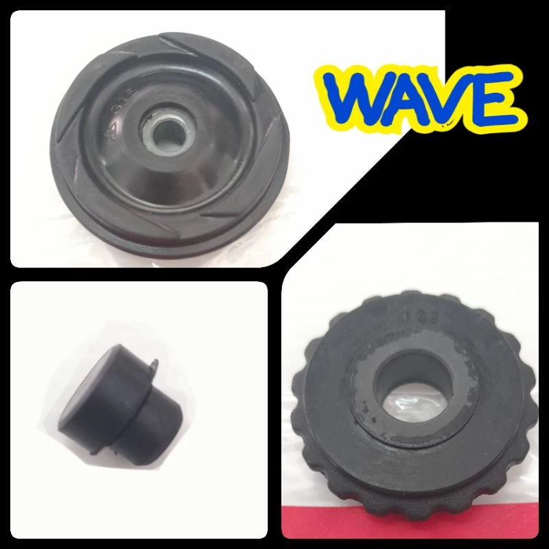 ยางกลิ้งโซ่ ยางกดโซ่ ยางอุดตั้งโซ่ WAVE เวฟ100,เวฟ100S,เวฟ-110I,ดรีม Wave100-Ubox แท้เบิกศูนย์100% รูปที่ 2