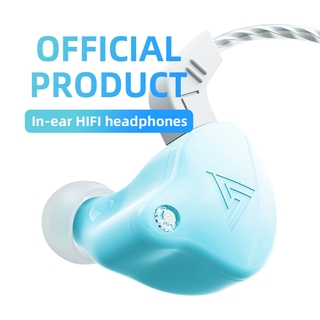 QKZ AK6 X Copper Driver HiFi Sport Headphones In Ear Earphone For Running With Microphone Headset music Earbuds