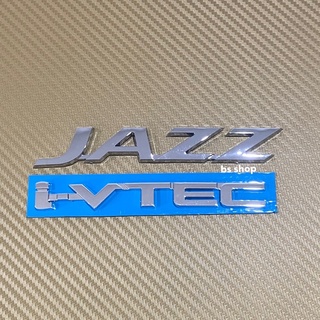 โลโก้ Jazz i-VTEC ติดท้าย Honda ราคาต่อชุด 2 ชิ้น