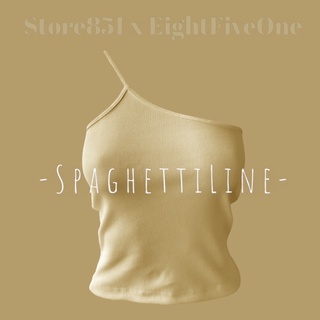 ภาพหน้าปกสินค้าเสื้อสายเดี่ยว Spaghetii Line Signature x EightFiveOne ที่เกี่ยวข้อง