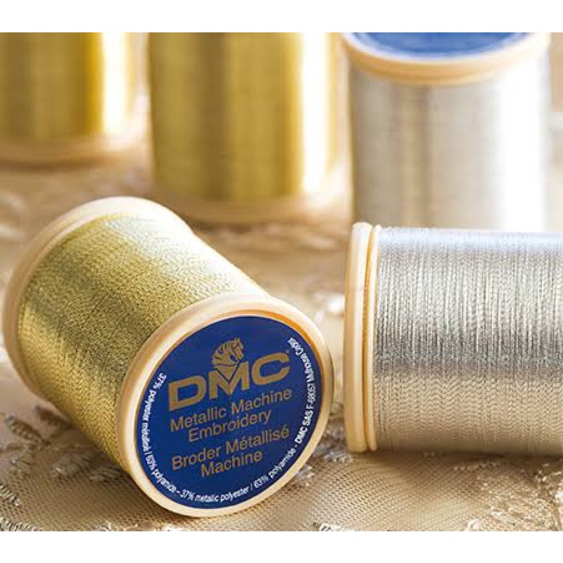 DMC Metallic Machine Embroidery thread Art 238 | Shopee Thailand