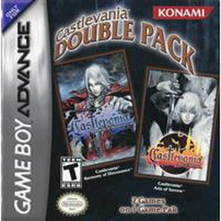 สินค้า ตลับ GBA Castlevania Double Pack
