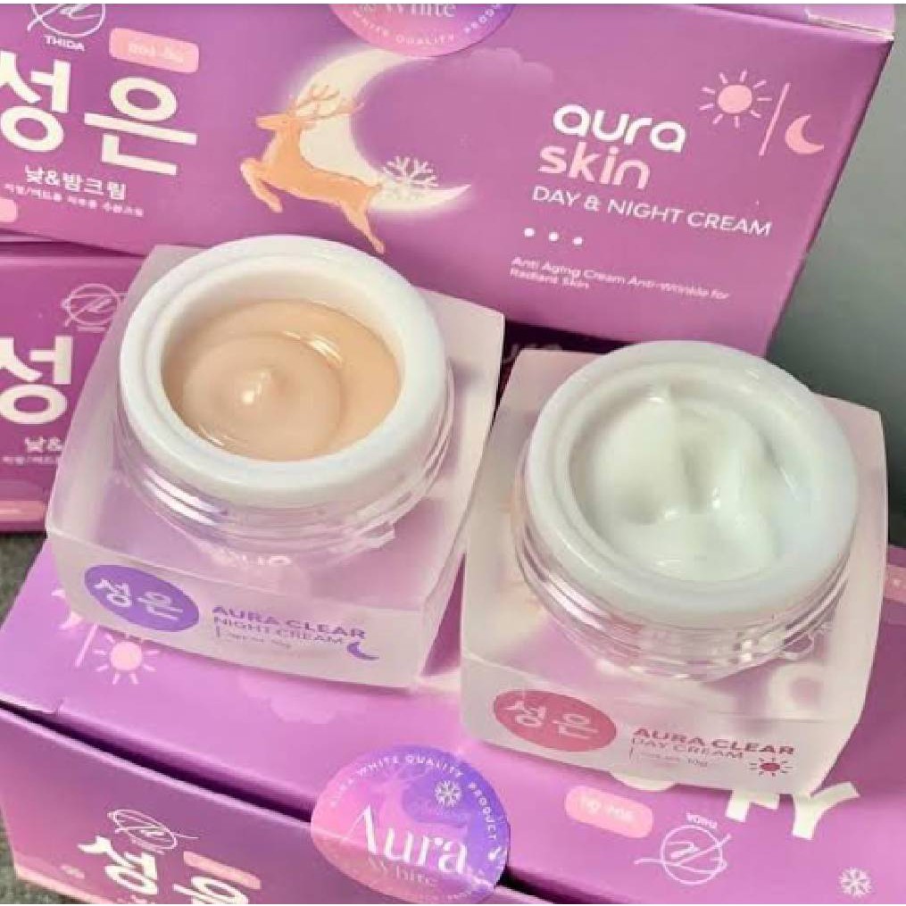 แท้-aura-skin-เซทครีม-ออร่าสกิน-10-g