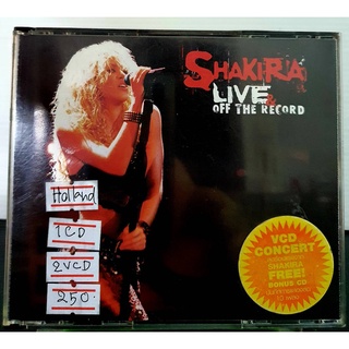 2VCD+1CD รุ่นกล่องหนา LIVE&amp;OFF THE RECORD BY SHAKIRA