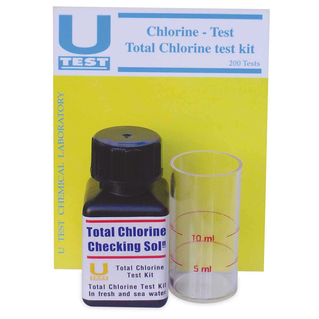 วัดค่าน้ำ คลอรีน Chlorine Test Total Chlorine test kit Shopee Thailand